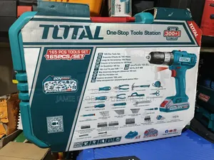 165pcs Total Toolsbox With Rechargeable Drilling Machine