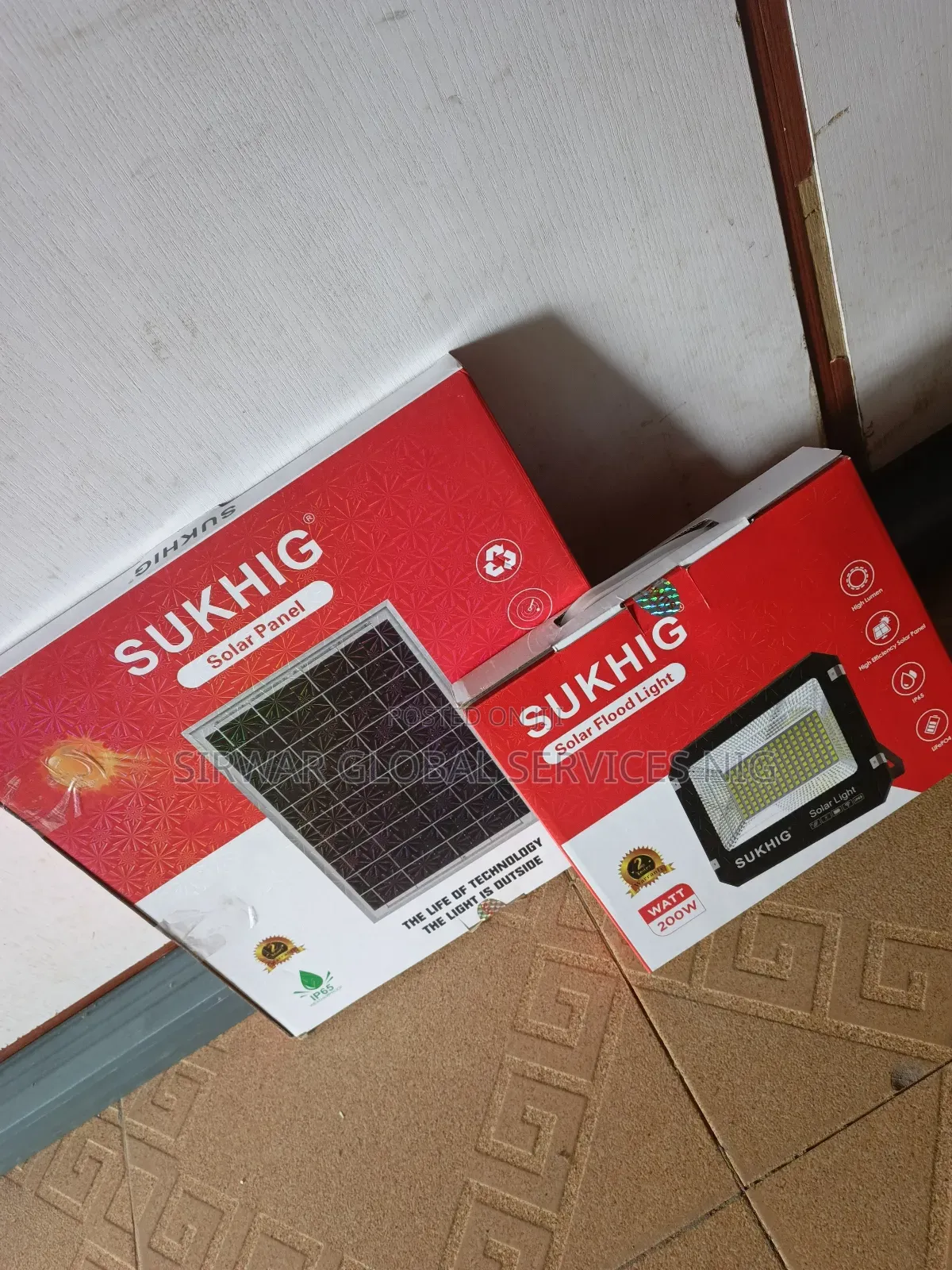 200w Solar Floodlight Sukhig
