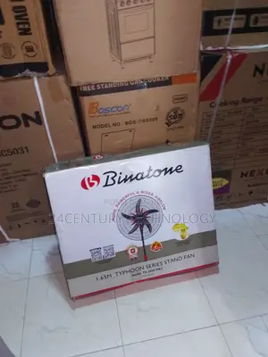 Binatone 18′′ Fan Black Finish, 1.65 M Height