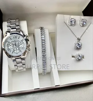 Michael Kors Female Watch, Necklace, Etc Quality Gift Combo