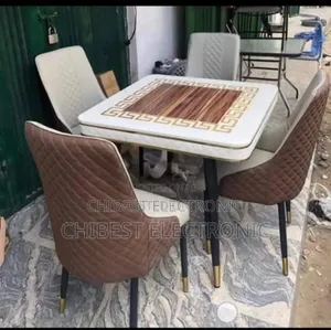 Brown Dining Table For 4 People