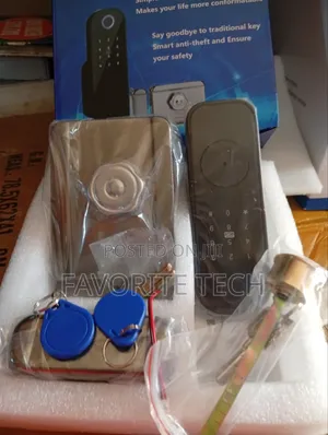 Tuya Wifi Fingerprint Gate Lock Outdoor