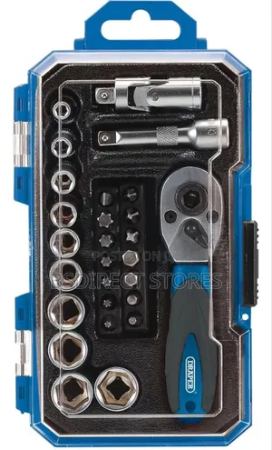 Draper Metric Mini Socket Set (1/4 Inch Square Drive)- 27pcs