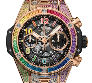 Hublot Big Bang Rainbow Bezel Timepiece