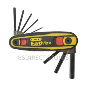 Stanley 0-97-552 Fatmax Hex Key Metric Folding Set (8 Piece)