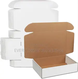 White Self Lock Packaging Box for Cake Gift Delivery