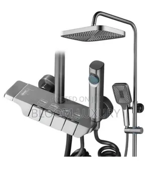 Grey Paino Surface Shower