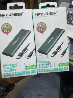 Haysenser M.2[Ngff Nvme] 2 in 1 Enclosure