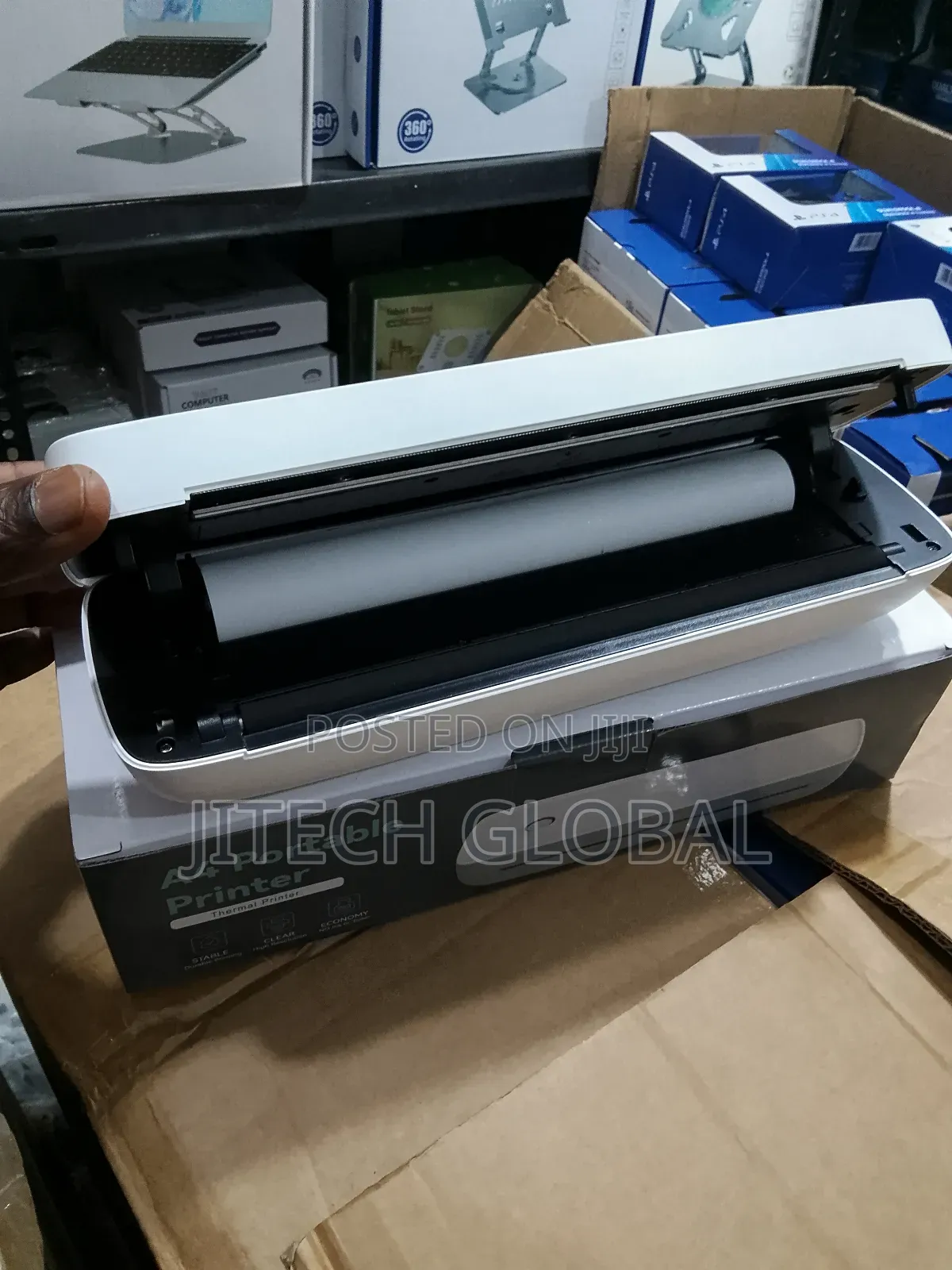 A4 Thermal Printer Portable Printer Rechargeable Bluetooth