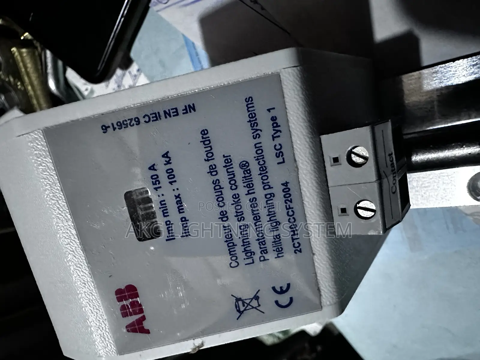 Abb Lightning Strike Counter
