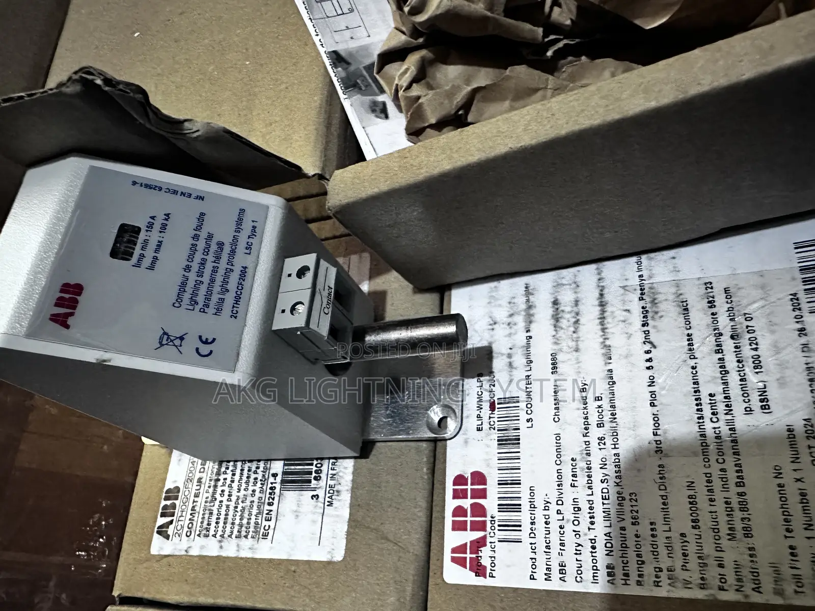 Abb Lightning Strike Counter