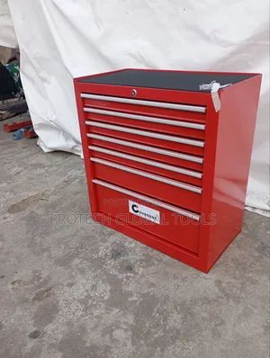 7 Drawers Empty Trolley Tools Box