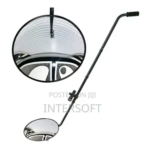 Vehicle Inspection Mirror-search With Wheels And Led Light
