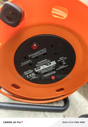 Extension Cable Reel Copper Wire 50 Meters Long 4mm