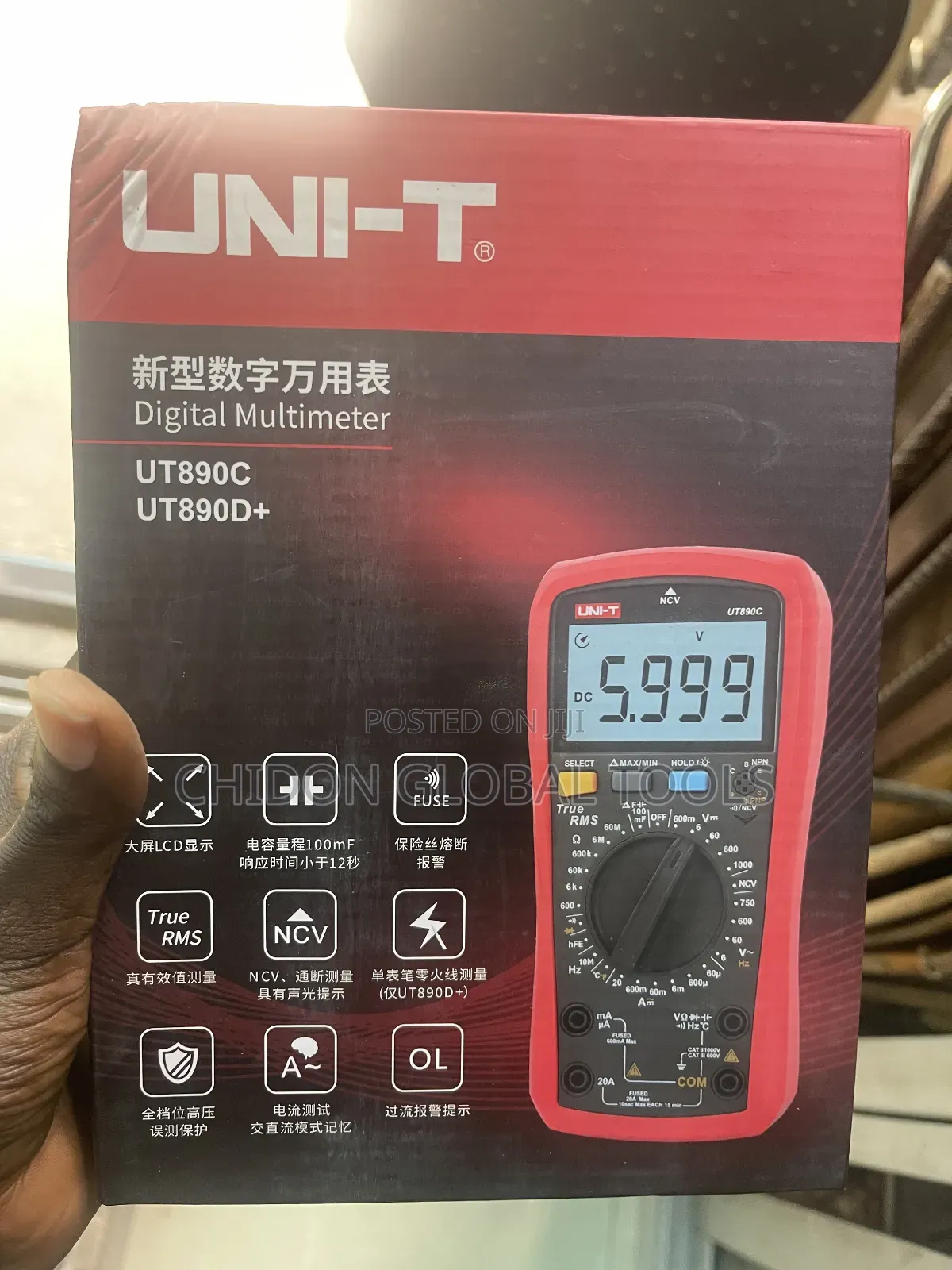 890c Digital Testing Multimeter