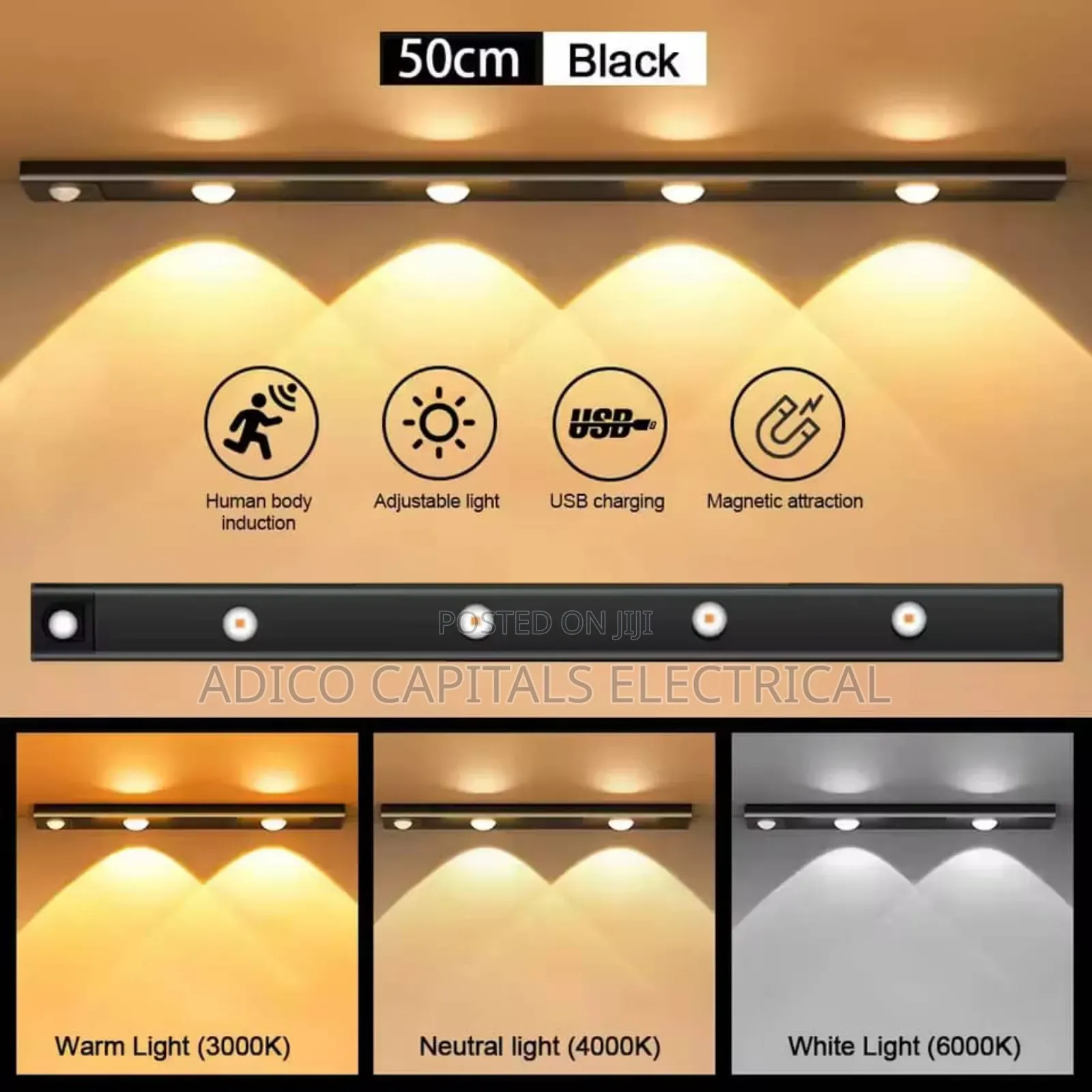 Kitchen, Bedroom, Wardrobe, Bathroom Sensor Light