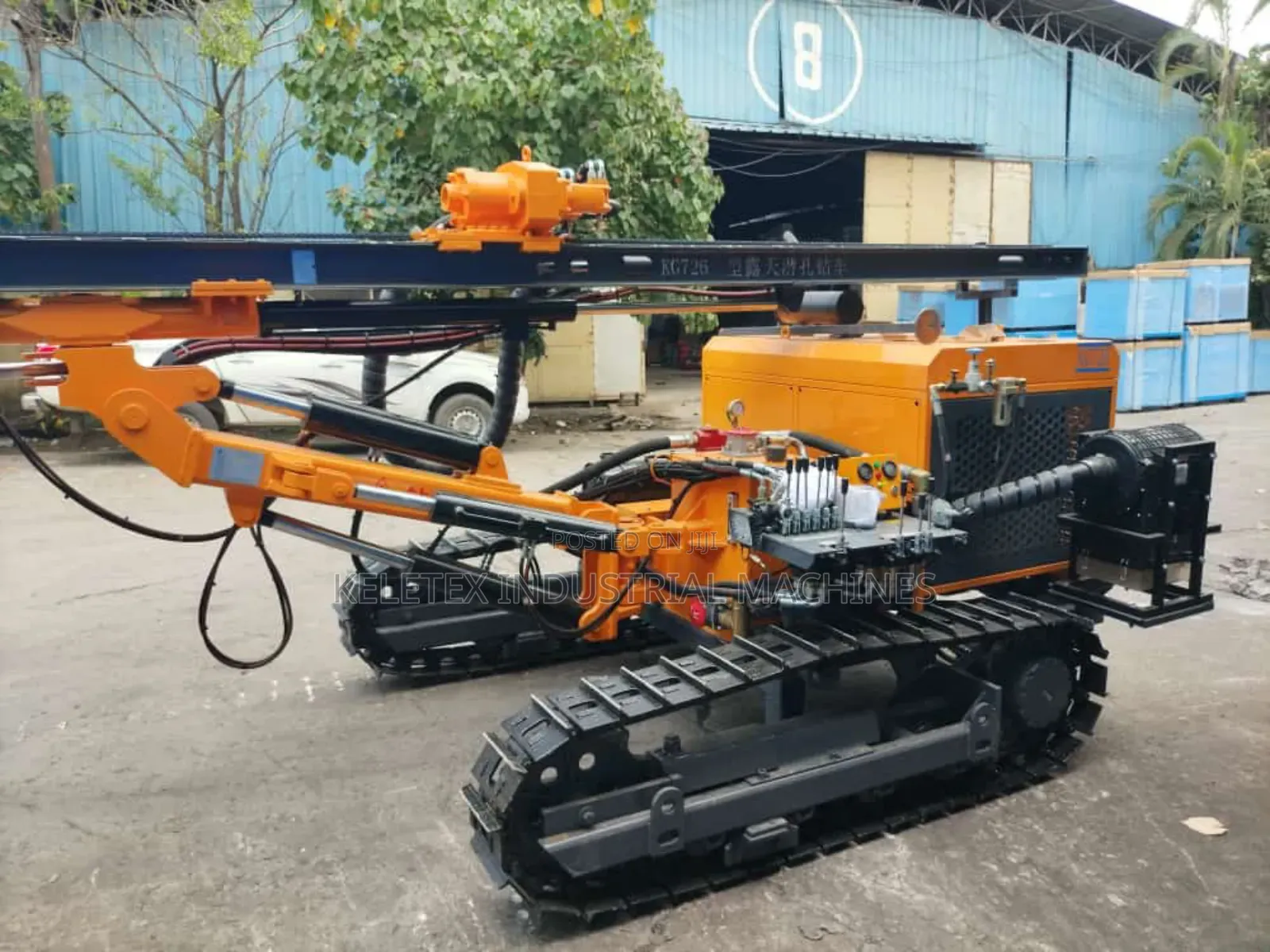 Wagon Drilling Machine