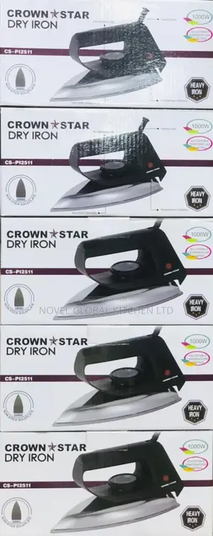 Crown Star Dry Iron Flat Model