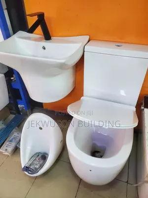 Wc With Wall Hung Wash Hand Basin