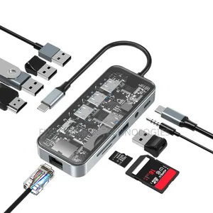 Airsky 10 in 1 Type-C Multifunction Dock Station Hc-87