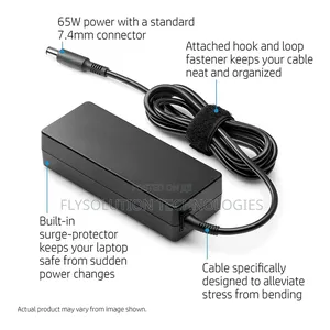 Hp 18.5v 65w Laptop Charger Big Pin Original