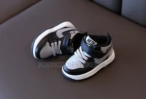 Black and Grey Boys Sneakers