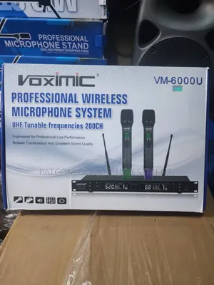 Voximic Wireless Microphone Vm6000u