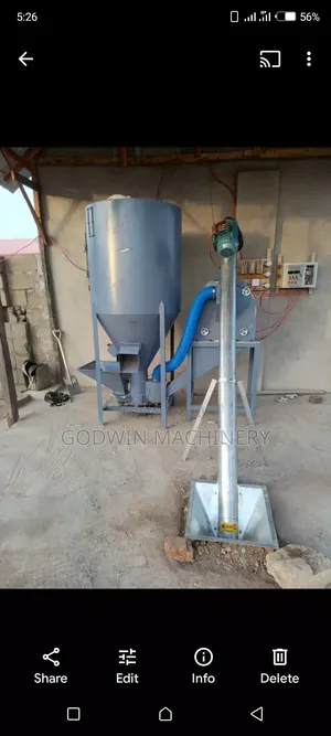 Hammer and Mixer Feed Mill