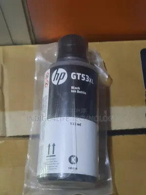 Hp Gt53xl 135-Ml Black Original Ink Bottle