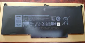F3ygt Battery for Latitude 7400, 7490