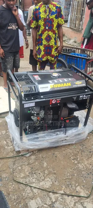 Firman 14.5kva Petrol Generator 100%Copper Wire