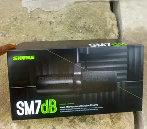 Sm7db Vocal/Dynamic Studio Microphone With Active Preamp