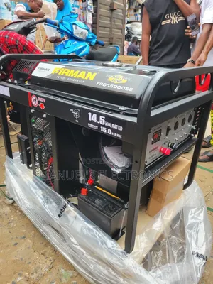 Complete 15kva Firman Two Cylinder Engine Petrol Gen 100%Cop