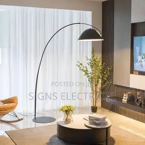 Fishing Floor Lamp Modern Minimalist Creative Black Lamp