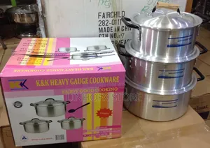 7pcs Pure Aluminium Pot