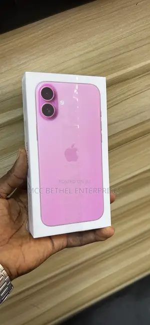 New Apple iPhone 16 Plus 128 GB Pink