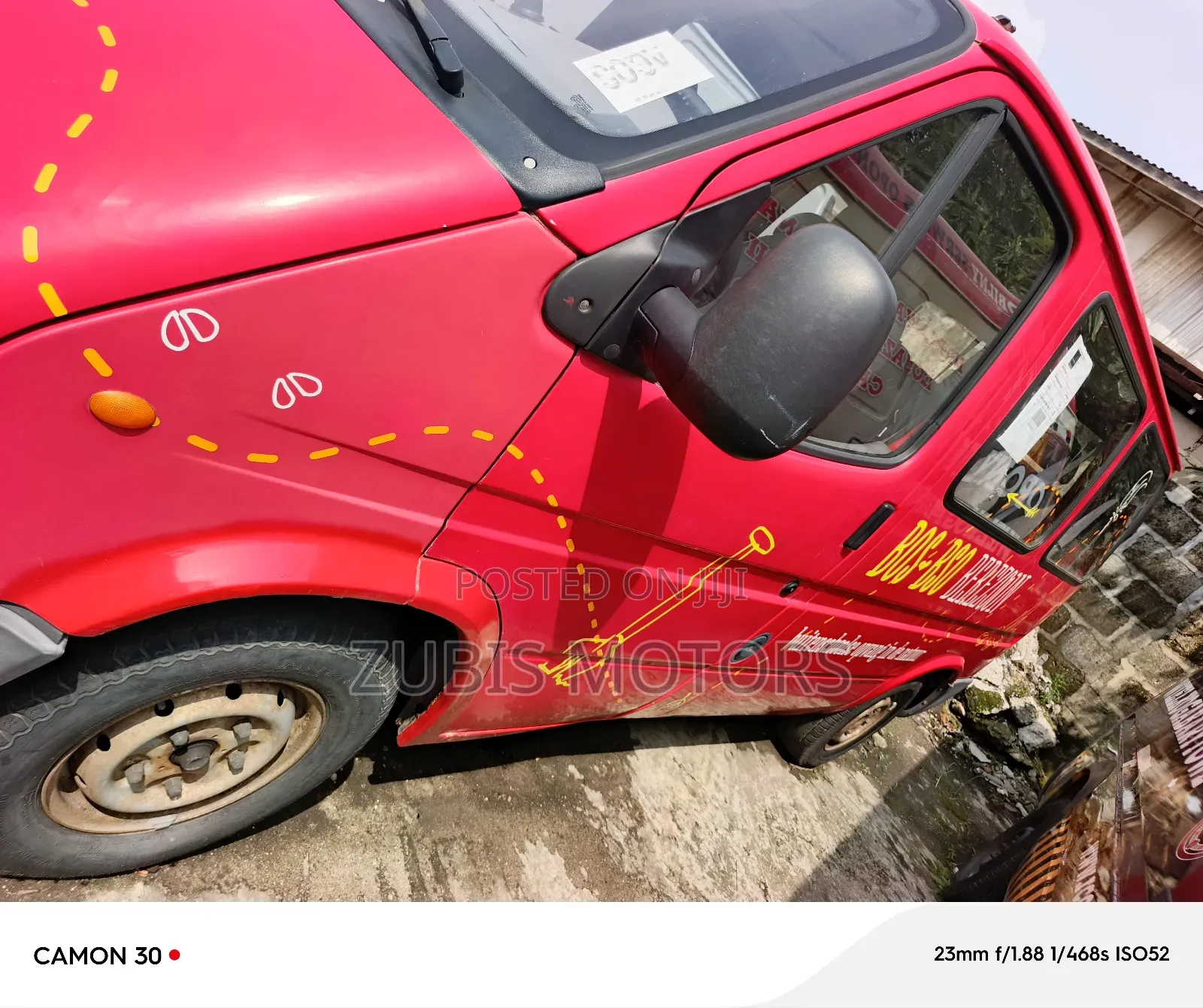 Ford Transit 2004 Red