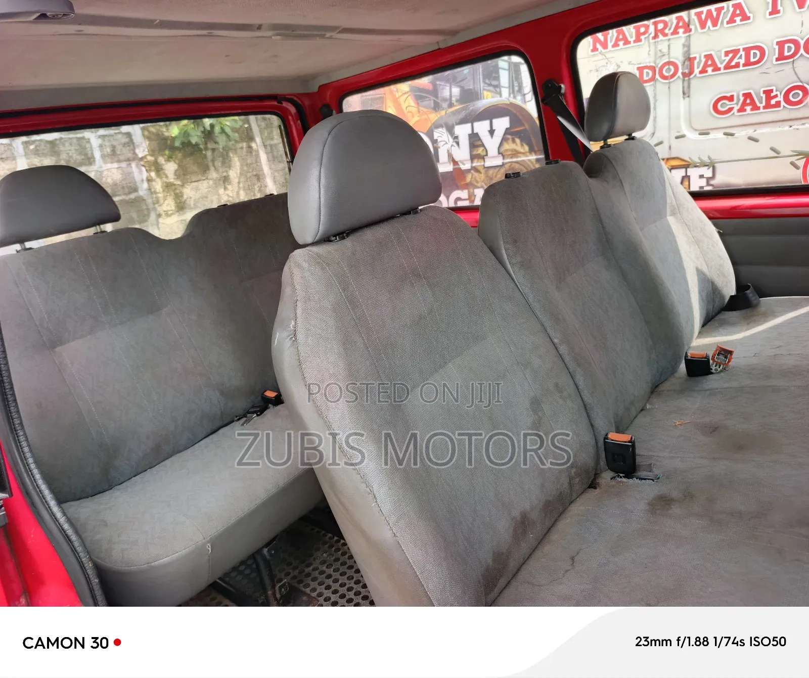 Ford Transit 2004 Red
