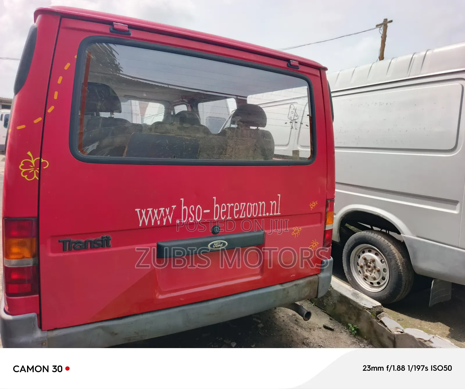Ford Transit 2004 Red
