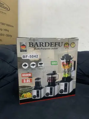 Bardefu 9500w Bf-5042 Juicer + Blender + Grinder