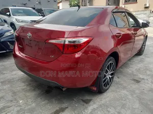 Toyota Corolla LE Plus 4dr Sedan (1.8L 4cyl CVT) 2015 Red
