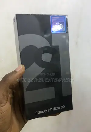 New Samsung Galaxy S21 Ultra 5G 256 GB Black