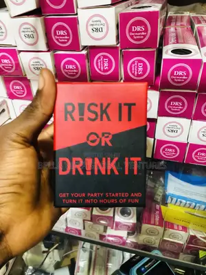 Risk It or Drink It Adult Party Game Cards