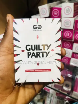 Guilty Party Adult Game Card