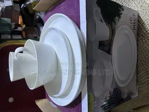 White Dinner Set