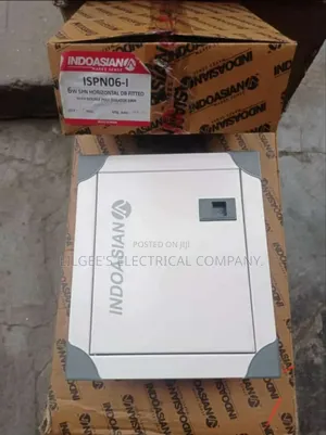 Indoasian 6 Way Single Phase Distribution Board