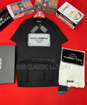 💯 Quality Luxury Men's T-shirts Dolce Gabbana Well Branded