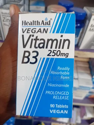 Healthaid Vitamin B3(Niacinamide) 250mg X90 Veg Tabs