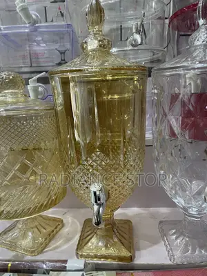 Glass Juice Dispenser