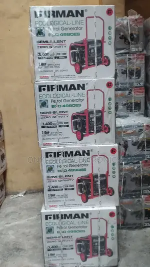 Sumec Firman 3.5kva Eco4990es Key Start Ecological Generator